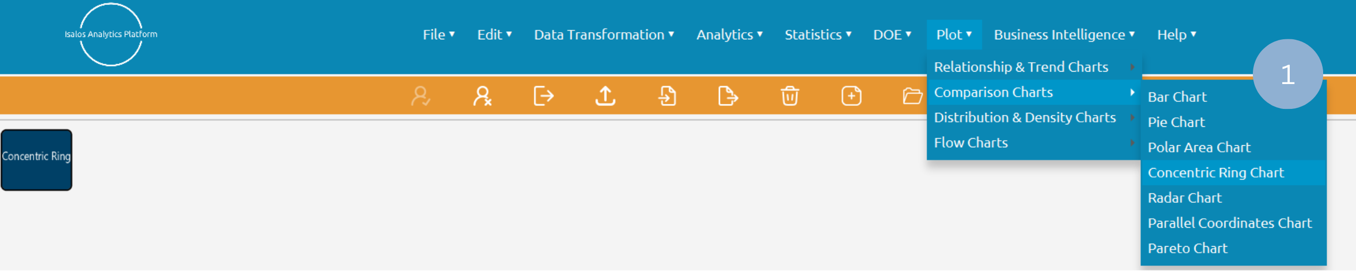 Configure Concentric Ring Chart
