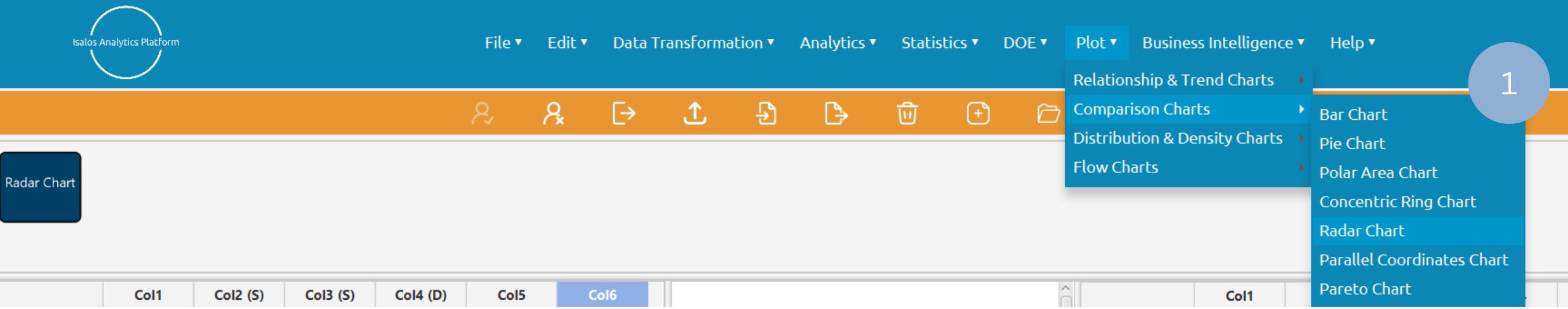 Configure Radar Chart