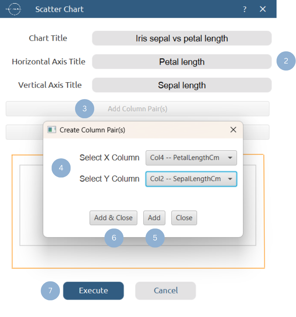 Configure Scatter Chart